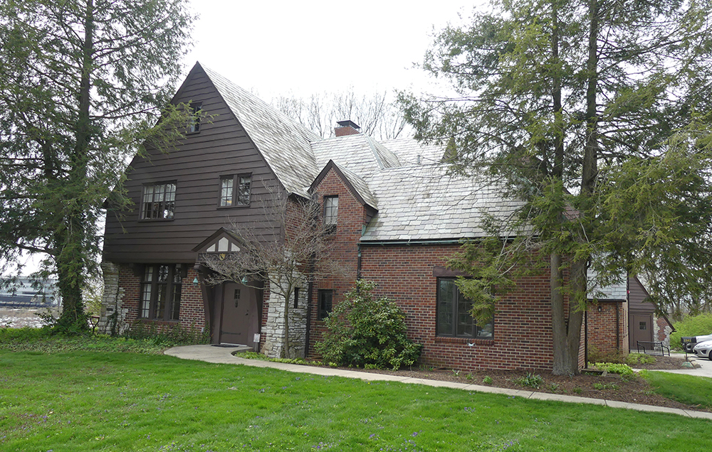 Exterior view of the Schowe House