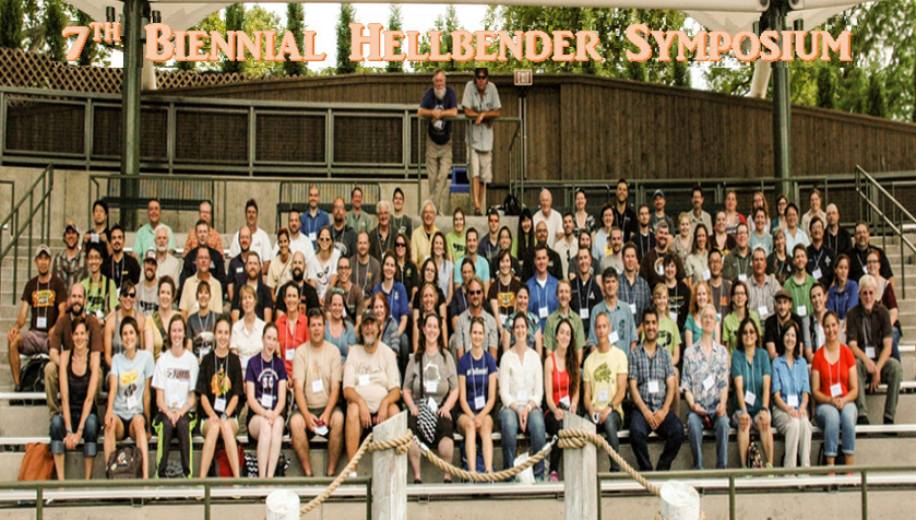 Hellbender Symposium group photo 2015.