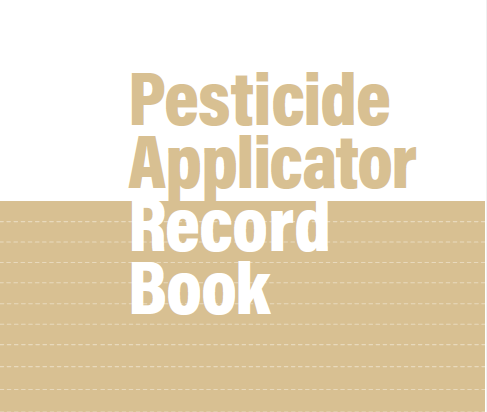 Pesticide Applicator Record Book