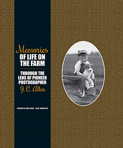 Memories of Life on the Farm book cover a young boy with a dog