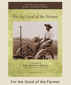 For the Good of the Farmer book cover farmer on 1800's era farm equipment