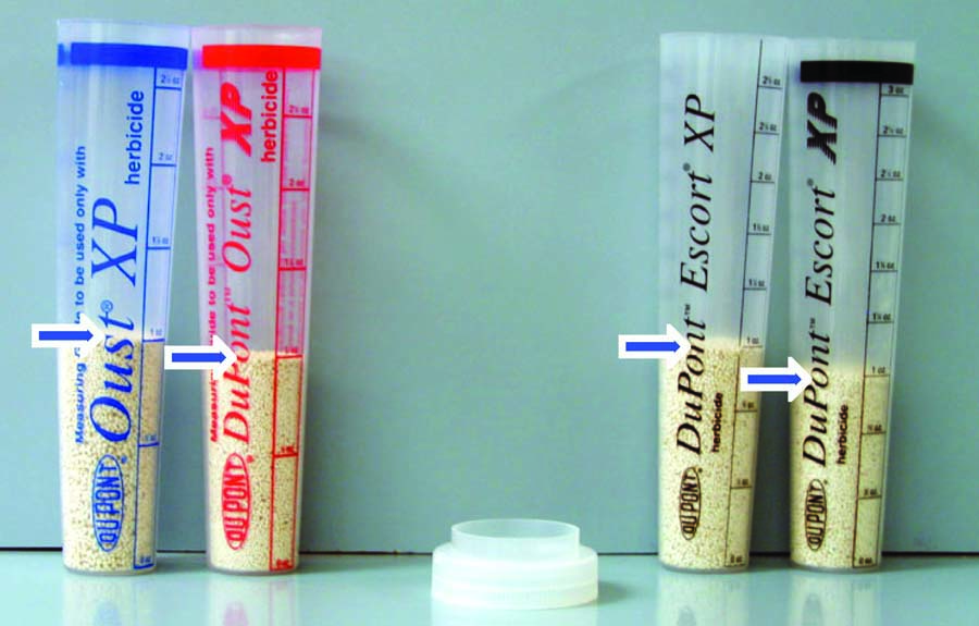 cylindric measurement tubes