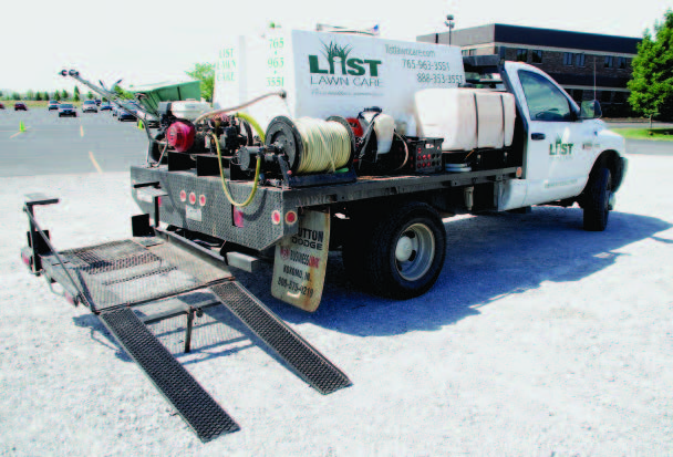 Carrier to haul ride-on sprayers