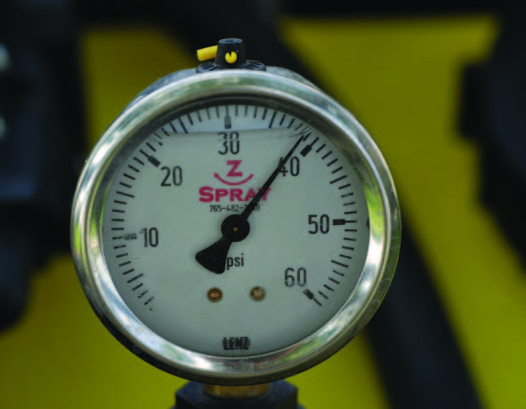 nozzle pressure recordings