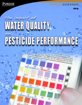 The Impact of Water Quality on Pesticide Performance (PPP-86). Learn how water quality can affect your applications and bottom line.