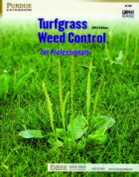Turfgrass Weed Control for Professionals (AY-336). Develop effective weed control programs for golf courses, athletic fields, sod farms, residential and commercial lawns, and other turf systems.