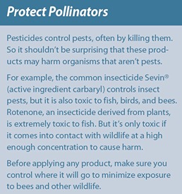 protect pollinators chart