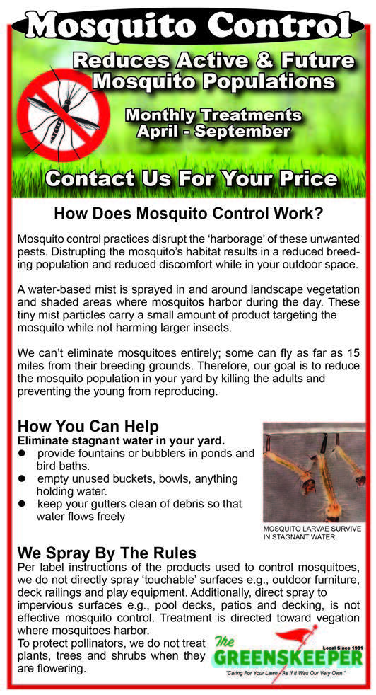 Mosquito control banner