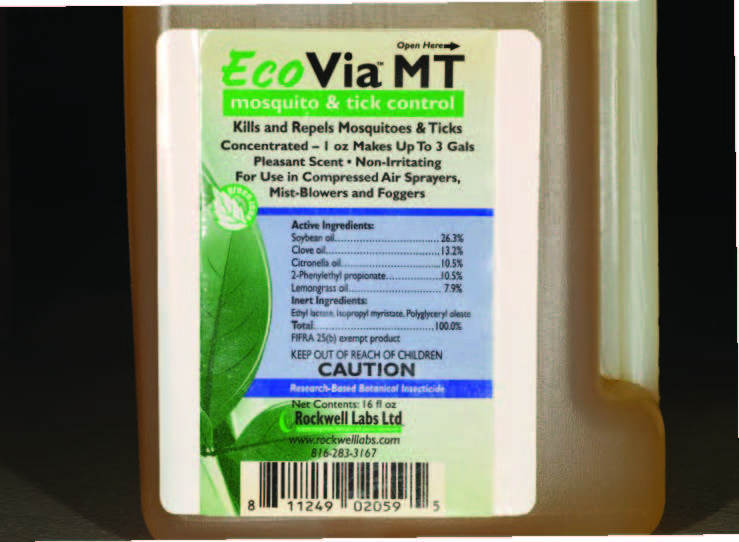 An organic mosquito control product named EcoViaMT