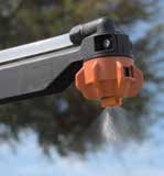 drone nozzle spraying water