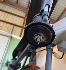 Examples of rotary atomizers equipped on several new drone models.