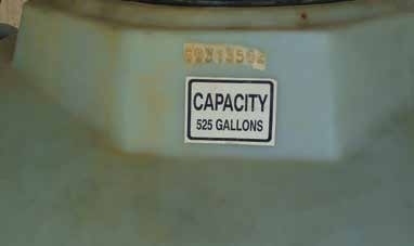 capacity of the cylinder