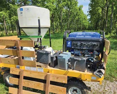 Generators with multiple batteries