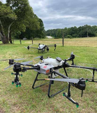 The drone model you choose comes down to personal preferences and recommendations from applicators with prior experiences. 
