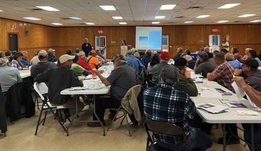 People attending a seminar