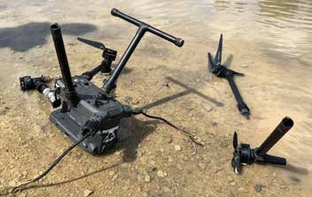 Damaged drone