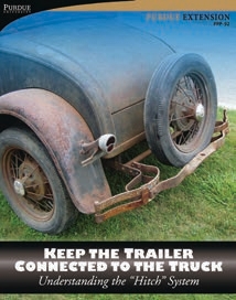 old truck with hitches