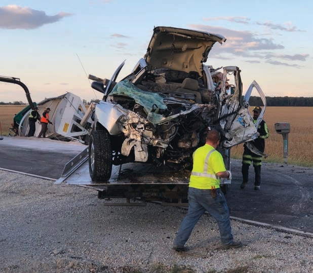 A car accident