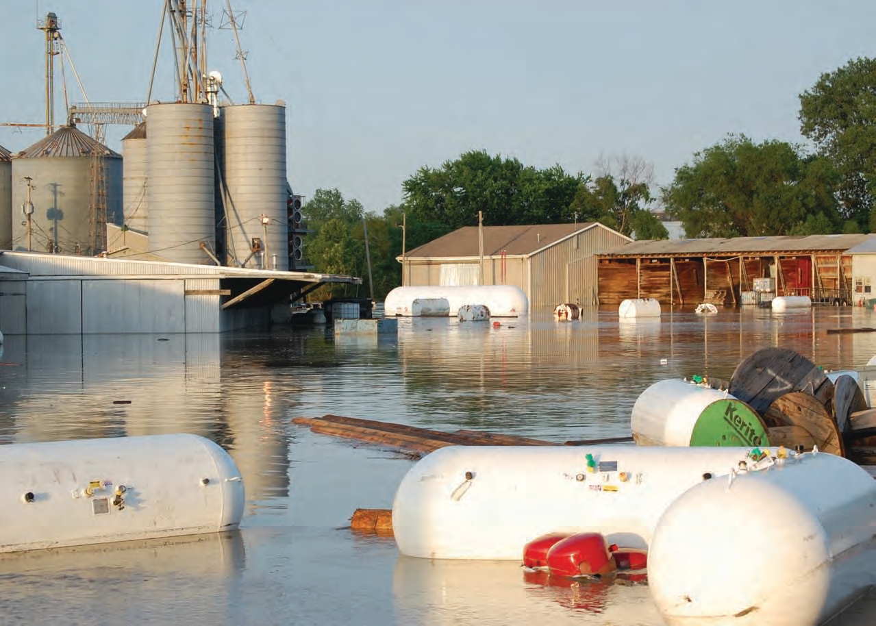 Flood new retailer warehouse