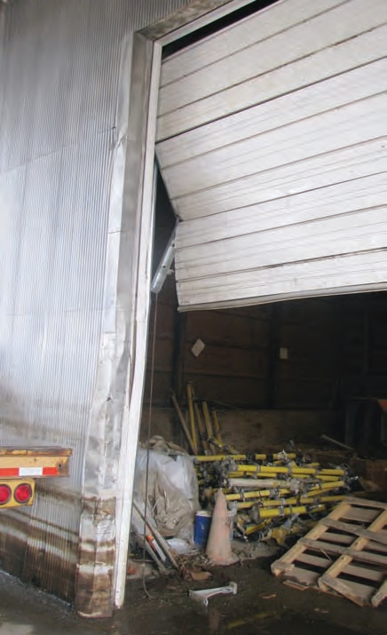 Before leaving a facility, make sure to open doors to prevent structural damage that floodwaters can cause. 