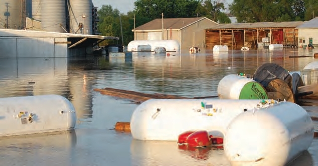 Don’t return to a facility until officials give you the all clear. Floods can weaken or wash away roads.