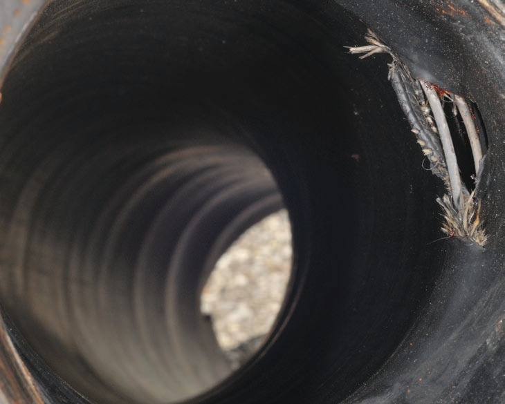 Damaged hoses can be costly — cleanups often cost more than repairs.