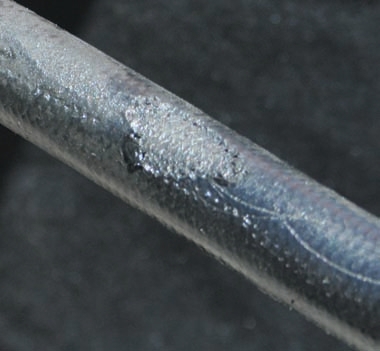 Sunlight can cause dry rot of rubber or cracking of plastic.