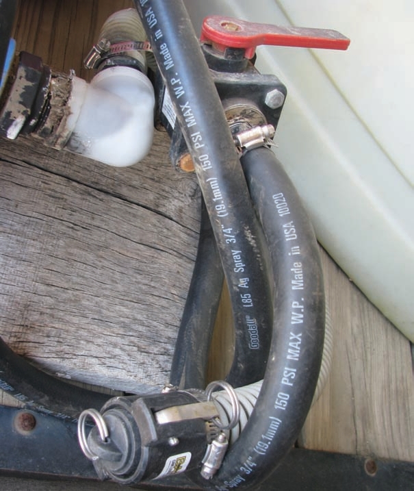 Hoses are frequently labeled and designed for specific uses and for particular chemicals or environments.