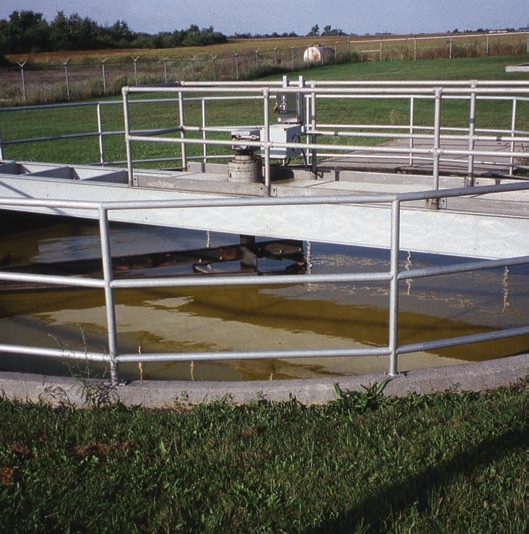 city’s sewer treatment plant.
