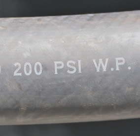 Hoses that carry different products can vary in their construction. Avoid failures. Never use a hose for an application or material it wasn’t designed for.