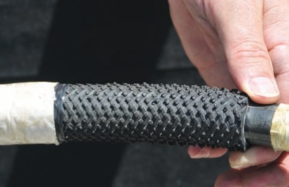 3. First layer of reinforcing fibers.