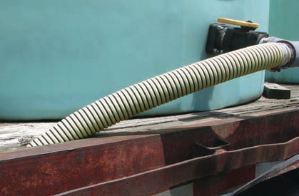 Many applications call for hoses to bend, but be sure they do not kink or fold.