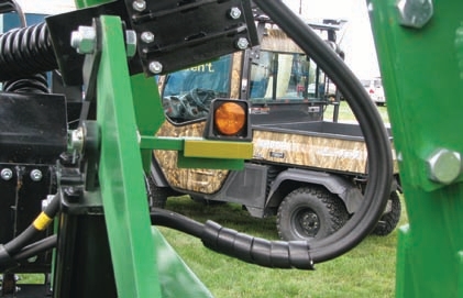 Many applications call for hoses to bend, but be sure they do not kink or fold.