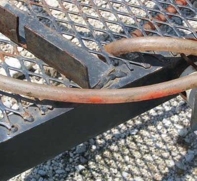 Hoses exposed to constant sunlight (like those shown here) will degrade.