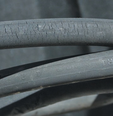 damaged hose