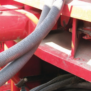 damaged hose