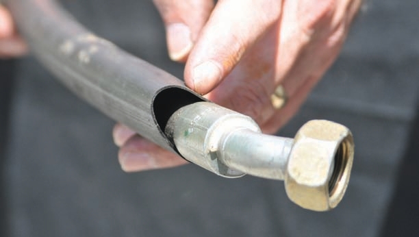 A number of devices can help protect hoses against abrasion.