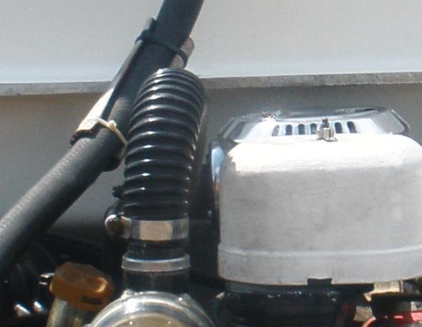 Many options can protect hoses from abrasion damage. However, be sure to routinely examine all hoses.