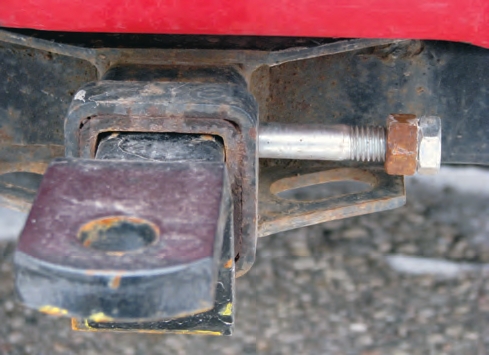 Frequently check nuts to ensure they are tightly secured because they can loosen over time.