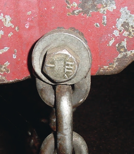 Note the marks on the bolt heads. What is the grade of each bolt?