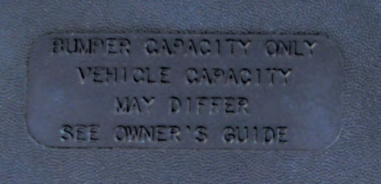 bumper capacity