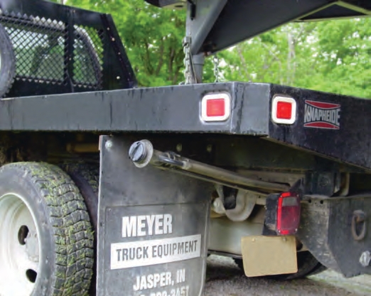 A weight-distributing hitch