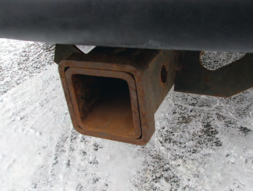 Receiver covers can help prevent corrosion.