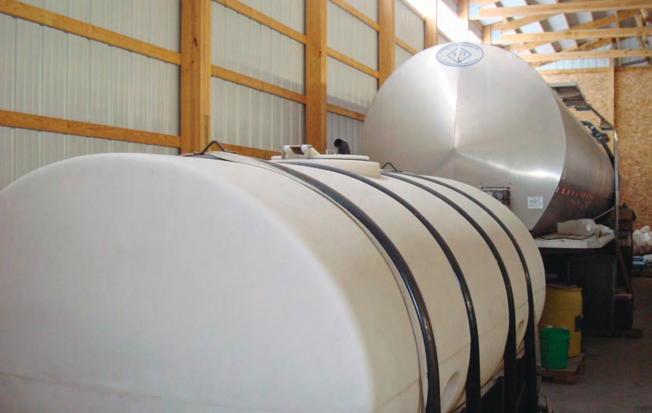 Fiberglass, poly, and steel tanks all have advantages and disadvantages.