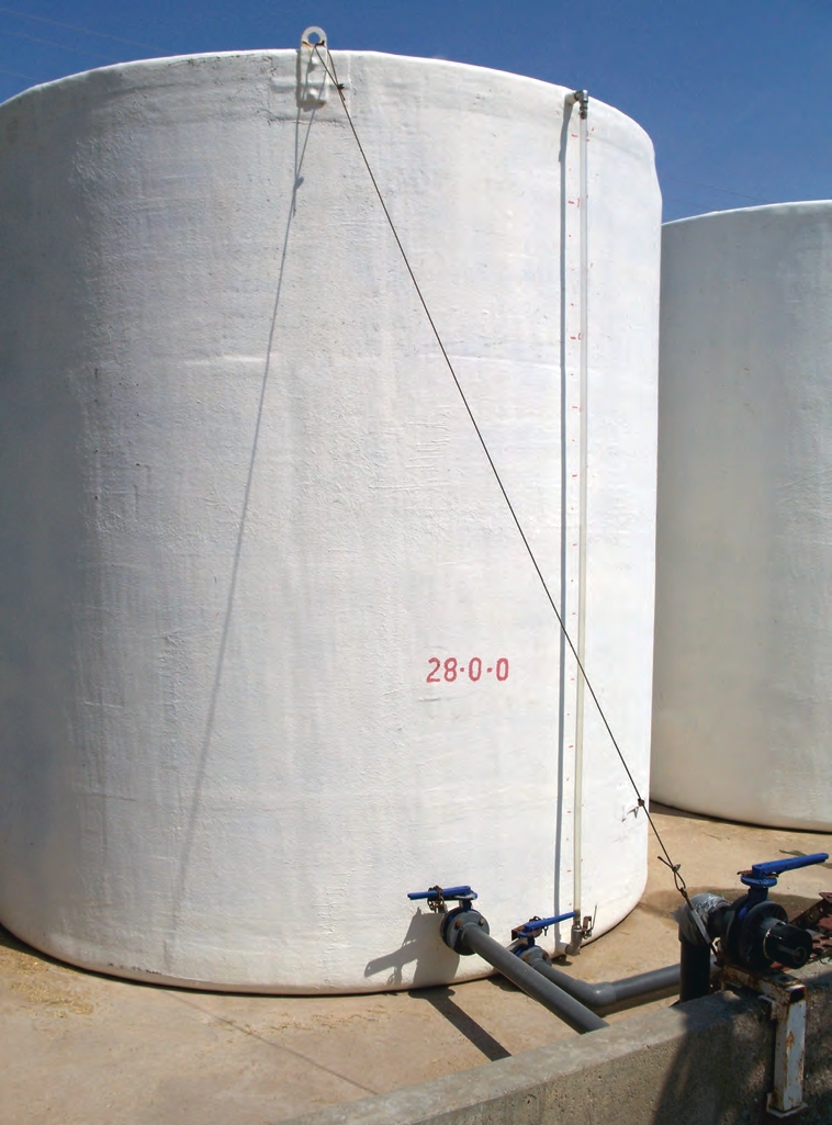 fiberglass tank
