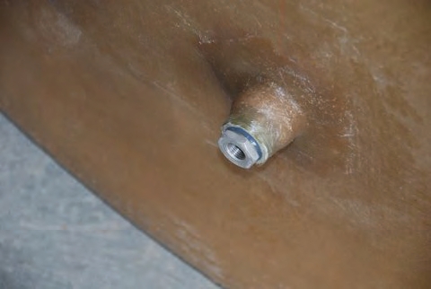 Installing a fitting about six inches from the bottom of the tank that has threads on both ends can help pull more product out of the tank.