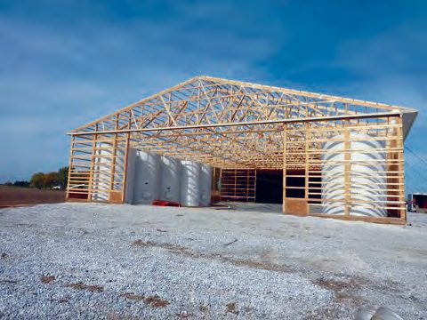 warehouse under construction
