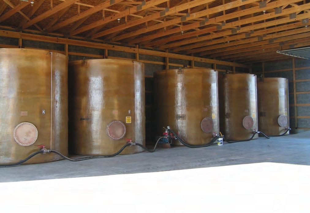 gel coated tanks