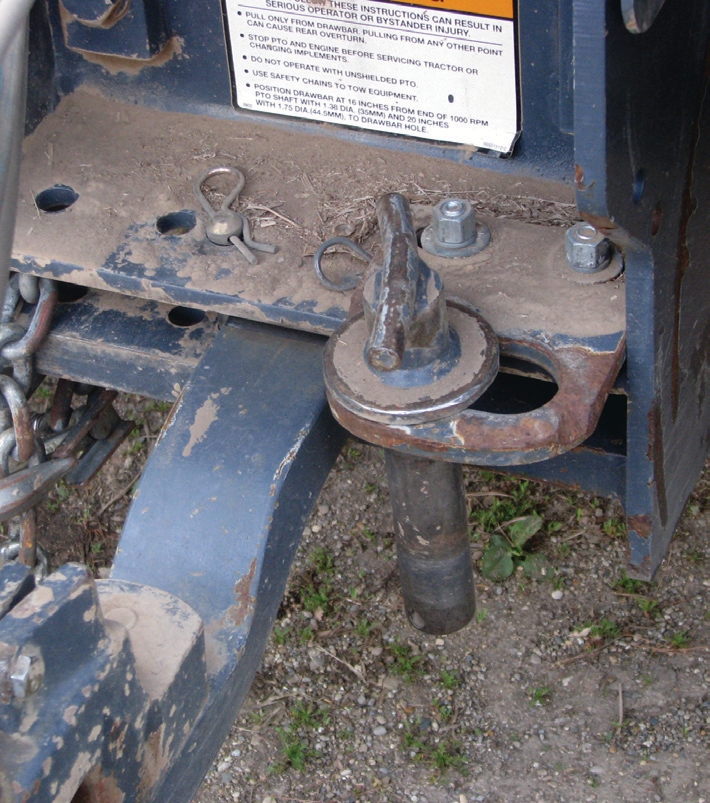 Hitch used for tractor