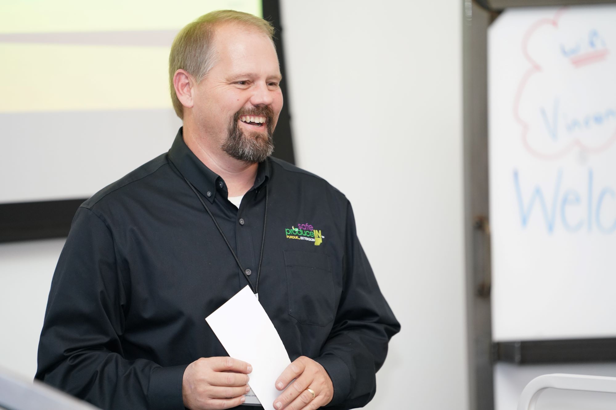 Scott Monroe training growers